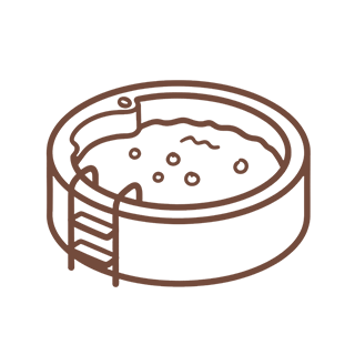 Hot tub icon